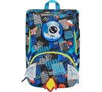 Zaino Scuola Seven SJ Gang Space Boy Occhi Estensibile 41x27x16(22) cm