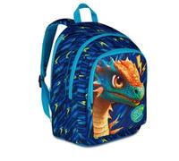 Zaino Scuola Sj Boy Dragon Glide Drago alato estensibile By Seven per elementare Bambino + 7 penne a scatto e portachiave pailettes