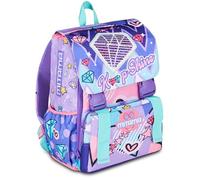Zaino scuola Triplo Scomparto Mitama DOUBLE DIAMOND, bambina, estensibile, scuola elementare e media