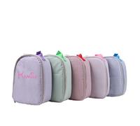 zaino seersucker, scatola per il pranzo seersucker, zaino seersucker personalizzato, regalo di compleanno del ragazzo, borsa per pannolini, Azzurro chiaro, backpack