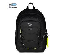 Seven Zaino Scuola Tech Line, Nero, Doppio Scomparto, 29 L, Scuola Media e Superiore, Zaino Ragazzo e Zaino Ragazza