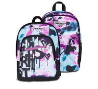 Seven Zaino Scuola Adavanced Detach, Viola Blu, Crystal Purple, Doppio Scomparto Con Tasca Staccabile Uso Zainetto, Tasca Porta PC, Tasca Porta Borraccia, Zaino Medie e Superiori, Bambina Ragazza