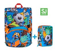 ZAINO SEVEN SJ GANG ESTENSIBILE BIG TINYPATCH BOY + ASTUCCIO 3 ZIP SEVEN SJ GANG