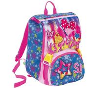 Seven Zaino Estensibile SJ Gang, Fantasie Da Sj, Girl, Rosa, Scuola Elementare e Medie