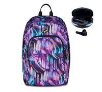 Zaino Seven Pro XXL Detach Royal Violet GRS 34L Earphones Wireless
