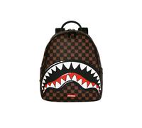 Zaino Sharks In Paris WTF Bubble Brown Check Sprayground