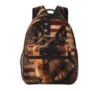 Zaino Shepherd Dog Backpack Per Notebook | Daypack leggero Zainetto Trekking Per Office campeggio Computer