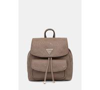 Zaino Simil Pelle Guess Cresidia II PD9888831 Dark Taupe Logo