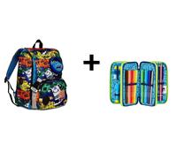 Zaino sdoppiabile big sj gang estensibile tramite zip laterali