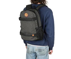 Zaino Skatepack Santa Cruz Classic Dot EMB - Nero