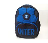 Seven Zainetto Scuola INTER, Nero, 14 L, Monoscomparto, Tasca frontale, Tasca porta epratica, Multifunzione, Asilo, Tempo libero, Viaggi, Rambina, Bambino, Idea regalo
