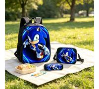 Zaino Sonic 3 in 1 da 43,2 cm di grande capacità, Rosso, Medium, Versatile