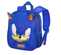 ZAINO SONIC 3D BLU SCUOLA MATERNA DISNEY SEGA ORIGINALE
