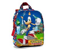 Zaino Sonic, borsa per bambini, scuola, asilo, tempo libero, palestra, 27 x 22 x 9 cm, blu SN4354MC