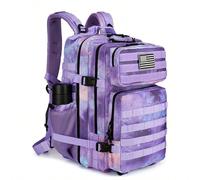 Zaino sportivo da trekking ad alta capacità, zaino tattico multifunzionale per uso all'aperto FenCP,Baowen,Zizha,Xingyun,C-FenCP,Nero,Lanza,Yunzi,HeizhaPoliestere