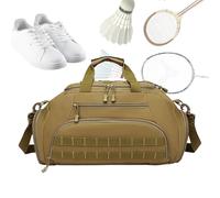 Zaino sportivo - Grande borsa da palestra impermeabile da 45 l, tracolla portatile con scomparto separato per scarpe, attrezzatura da viaggio durevole con design leggero, portautensili per fitness