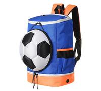 Zaino sportivo per calcio, zaino da basket, zaino da calcio, zaino da pallavolo, grande capacità, borsa da calcio con scomparto per palla e scarpe, zaino sportivo