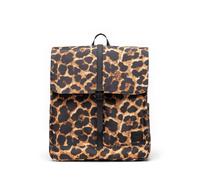 Zaino stampa leopardata, CITY BACKPACK Marrone TU