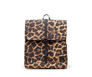 Zaino stampa leopardata, CITY BACKPACK Marrone TU