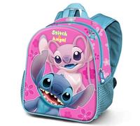 ZAINO STITCH 3D ANGEL ROSA SCUOLA MATERNA ASILO DISNEY ORIGINALE