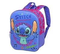 ZAINO STITCH 3D SCUOLA MATERNA ASILO TEMPO LIBERO DISNEY SMALL ORIGINALE