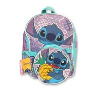 Zaino Stitch E Lunbox Personalizzato Per La Scuola Borsa Pranzo...