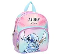 VadoBag Zainetto STITCH Wild Energy Lilo & Stitch per bambini – Scuola Rosa/Blu 29x23x8 cm