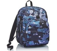 Zaino Strong Invicta, Camo Shade, Blu, Doppio Scomparto, Scuola & Tempo Libero