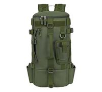Zaino Tackle, zaino per la , borsa porta canna da | Outdoor Tackle Sling Pack, impermeabile per campeggio, escursioni, kayak, , organizzare esche, rulli e attrezzature, Verde militare