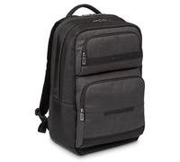 Targus CitySmart Advanced TSB912EU - Zaino per notebook con capacità 22 L, ideale per pendolari di città e viaggiatori d’affari, adatto per notebook con schermo fino a 15,6”, colore: nero e grigio