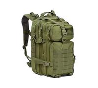 Zaino Tattico Da Assalto 38/45 Litri Per Grande Impermeabile Per Escursioni Campeggio Viaggi Uomo Pesca Moto Borsa Da Sella Borsa portautensili moto(38L ARMY GREEN)