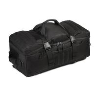 Zaino Tattico Da Esterno da 60 Litri, Impermeabile Militare Per Escursioni Campeggio Viaggi Esercito Caccia Trekking(Black)