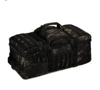 Zaino Tattico Da Esterno da 60 Litri, Impermeabile Militare Per Escursioni Campeggio Viaggi Esercito Caccia Trekking(Black Scorpion cp)