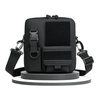 Zaino Tattico da Esterno, Zaino Militare MOLLE, Zaino a Tracolla, Zaino da Spalla(Black)