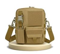 Zaino Tattico da Esterno, Zaino Militare MOLLE, Zaino a Tracolla, Zaino da Spalla(Khaki)