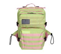 ELITRAINX ELITEX TRAINING Zaino militare impermeabile, per sport, cabina, aereo, palestra, outdoor, cross training, verde lime