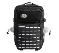 ELITRAINX Zaino V2 45L Tattico Militare Impermeabile Cross-Training Sport da viaggio all'aperto Palestra Oxford portatile 900D (Nero Bianco 2.0)