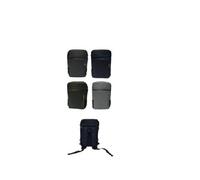 Zaino Termico 12 Litri Porta Vivande e Bibite - Pratiche Tracolle per Trekking, Spiaggia, Picnic - Tessuto Tecnico con Interno in Alluminio (NERO)