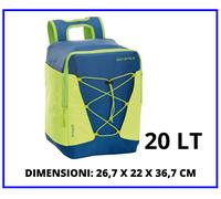 Zaino Termico Frigo Borsa Per Bibite Pranzo Mare Montagna Porta Alimenti