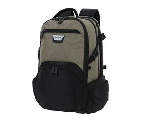 Zaino Totto Ibrido Porta PC 15.4" Marrone/Nero