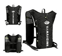 Zaino Trail Running, Zaino da Corsa Leggero per Uomo e Donna, Riflettenti, Resistente all'acqua, Traspirante, Gilet Running per MTB, Maratona, Alpinismo, Ciclismo