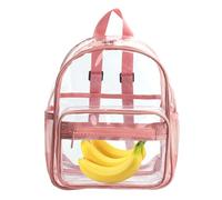 Zaino trasparente - Borsa da scuola trasparente, zaino trasparente resistente | zaino trasparente di grande capacità con spallacci rinforzati, borsa trasparente per la scuola, il lavoro,