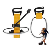 Zaino Trekking Pole Holder Hands Free Portable Elastic Lanyard | Corda di fissaggio per bastone da trekking, per viaggi, campeggio, attività all'aperto, zaino in spalla, alpinismo