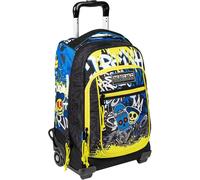 Zaino Trolley 2 Ruote Mitama Scuola school skate Doppio Scomparto by seven 34lt