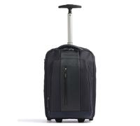 Trolley cabina portabile a zaino in tessuto riciclato Piquadro Brief2, blu - Tabella Colori: Blu
