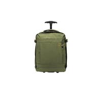 Roncato Zaino Trolley R linea CLEVER per voli low cost misura EasyJet 45x35x20 cm (Verde)