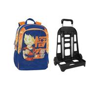 Zaino Trolley Compatibile con Dragon Arancio Organizzato 45x33x20 cm
