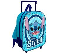 Zaino Trolley Disney Stitch con Rotelle - Valigia Scuola Viaggio Bambini