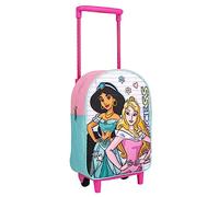 CERDÁ LIFE'S LITTLE MOMENTS Zaino Trolley Scuola delle Principesse Disney, Borsa Unisex Kids, Multicolore, Standard