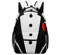 Zaino Tuxedo Red Roses Black Zainetto Grande Backpack Resistente Zaini Per Escursioni Computer Campeggio